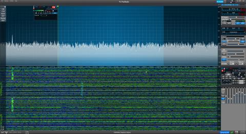 Flex SDR Screenshot of QRM